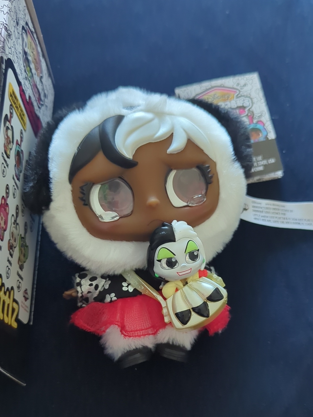 Disney Doorables Adoorbs! Vinyl Plush Pendant - Chantal 101 Dalmations